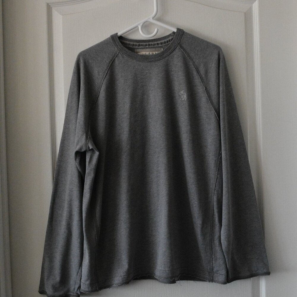 Abercrombie & Fitch New York Long Sleeve T-Shirt Men's no size tag maybe Large
